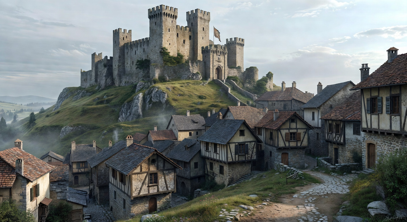 Medieval European city