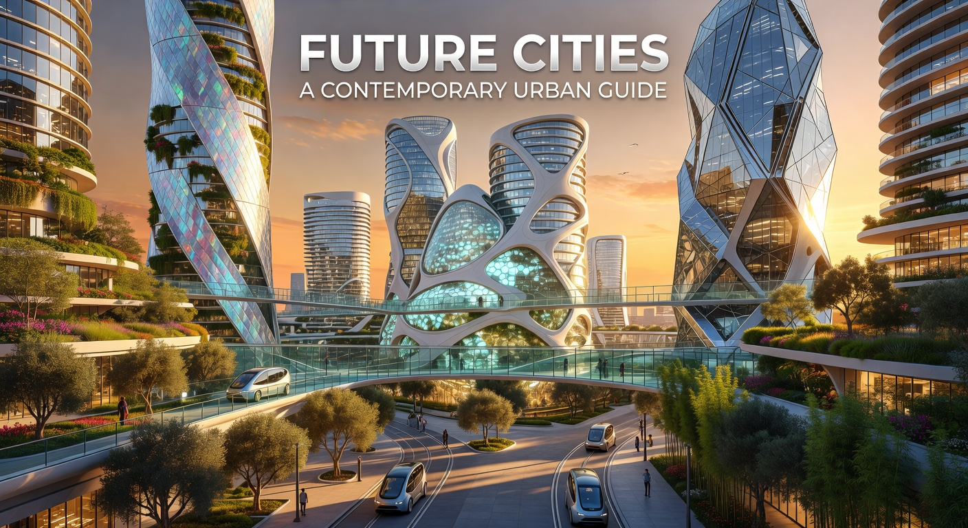 Dubai's futuristic modern skyline